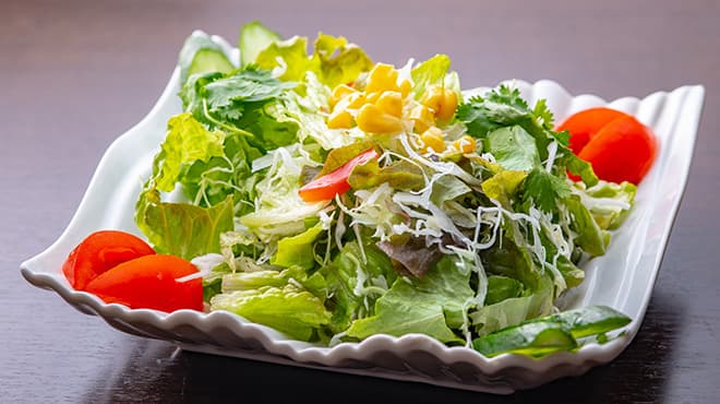 Green salad at Sakura Asian Dining & Bar