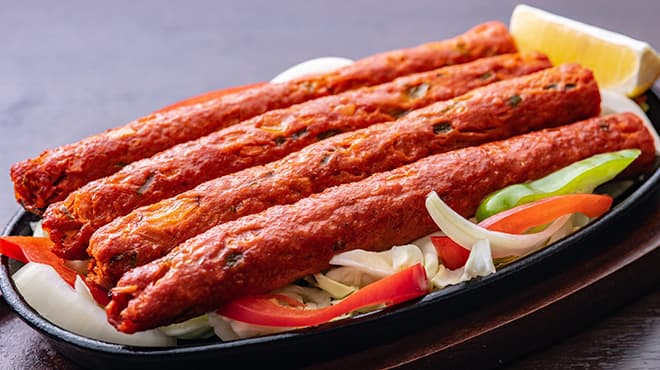 Seekh kebab at Sakura Asian Dining & Bar
