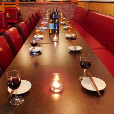 Restaurant interior at Sakura Asian Dining & Bar