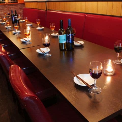 Restaurant interior at Sakura Asian Dining & Bar